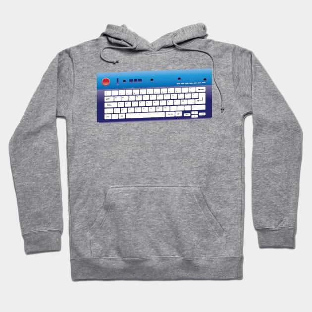 keyboard Hoodie by HBfunshirts